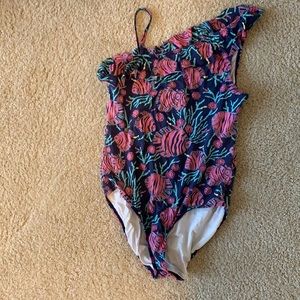 Lilly Pulitzer Girls Size 14 One-piece Swimsuit